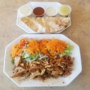 Chicken Shish Kebab Salad