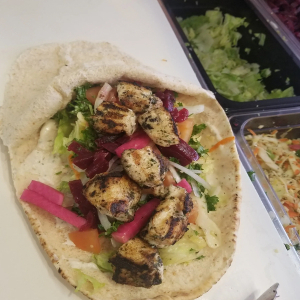 Chicken Shish Kebab Wrap