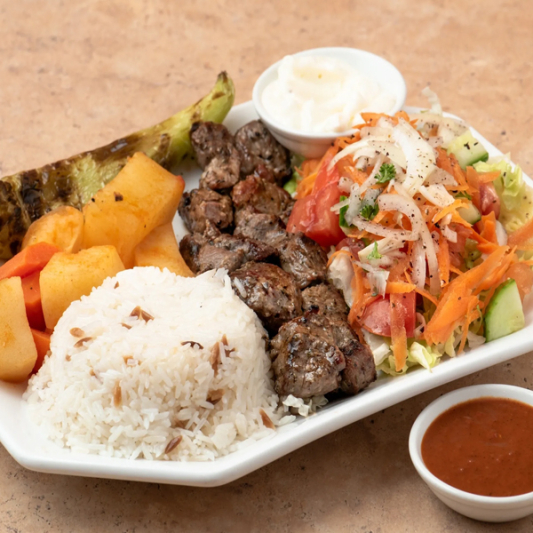 Lamb Shish Kebab Bowl