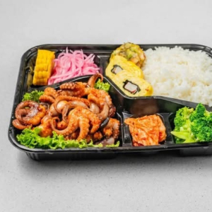 Spicy Baby Octopus Bento Box 매운쭈꾸미