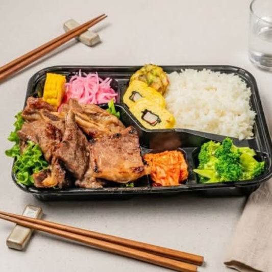 LA Galbi Bento Box LA 갈비
