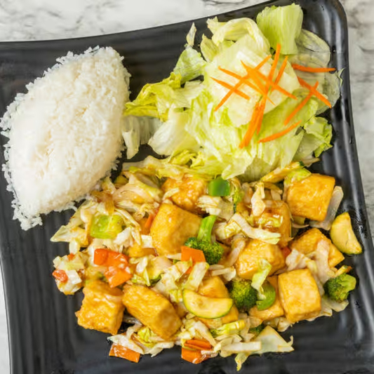 Tofu Stir-Fried Veggies