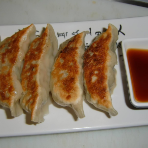 Homemade Gyoza