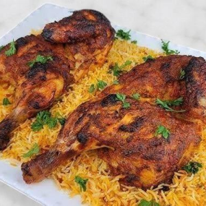 Grilled Chicken with Rice