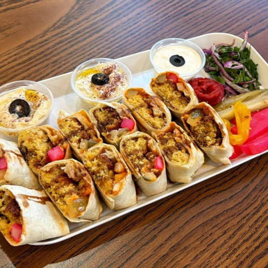 Falafel Bites with Fries 