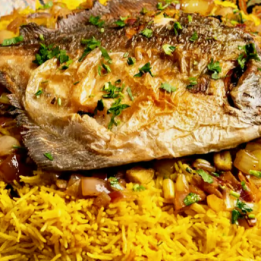 Zubaidi Fish with Rice