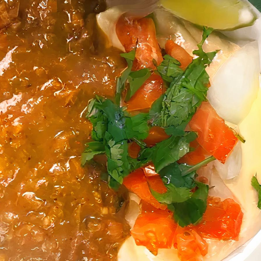 Foul with Hummus