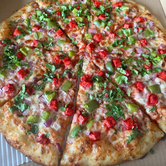 Paneer Tikka Pizza