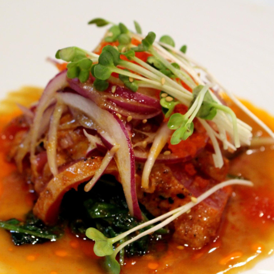 Tataki Tuna Sashimi