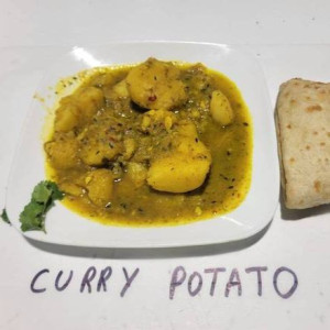 Curry Potato (Aloo) Meal