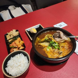 Spicy Soondae Haejang Gook (Homemade) 매운 순대 해장국