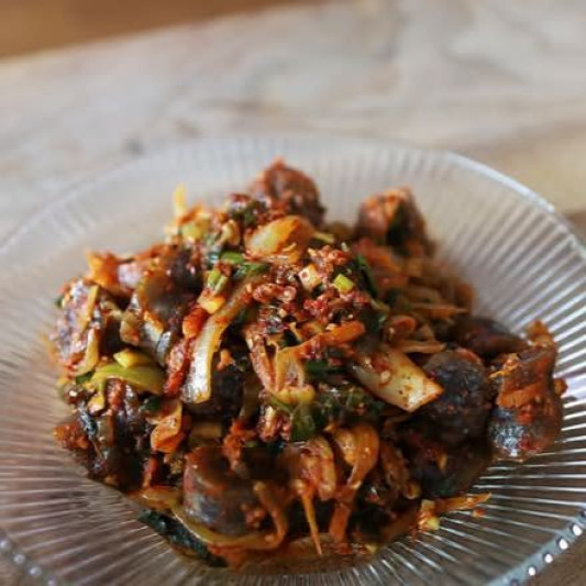 Sizzling Spicy Sundae 순대볶음