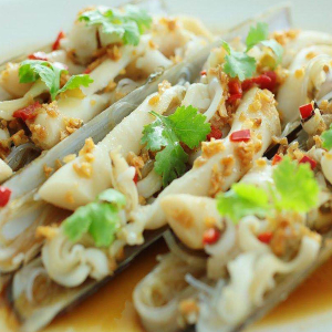 Razor Clams (MP) 蒜蓉蒸刀蚬 (MP)