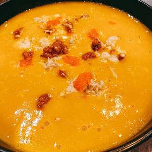 Japanese Pumpkin Crab Meat Soup 蟹肉南瓜汤