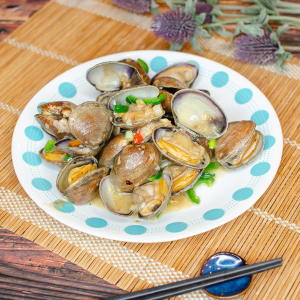 Manilla Clams with XO Sauce XO酱花蚬