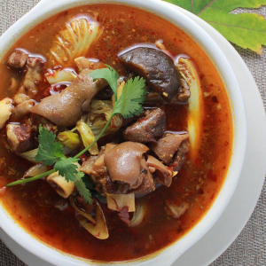 Lamb Casserole with Spicy Wine Sauce 辣酒羊腩煲