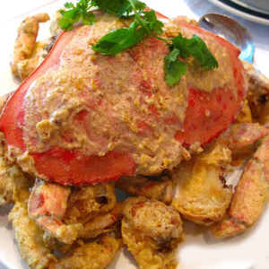 Salted Egg Yolk Dungeness Crab 流沙黄金大蟹