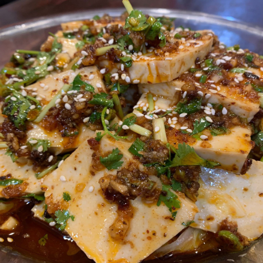 Spicy Garlic Taiwan Tofu 香辣百叶豆腐