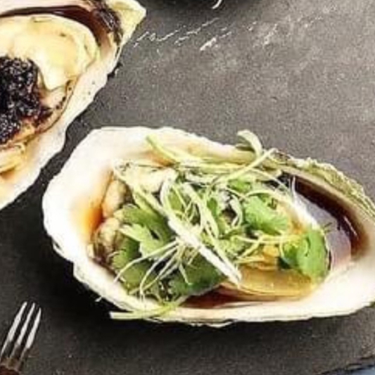 Oyster with Ginger Onion (1 pc) 姜葱蒸生蚝