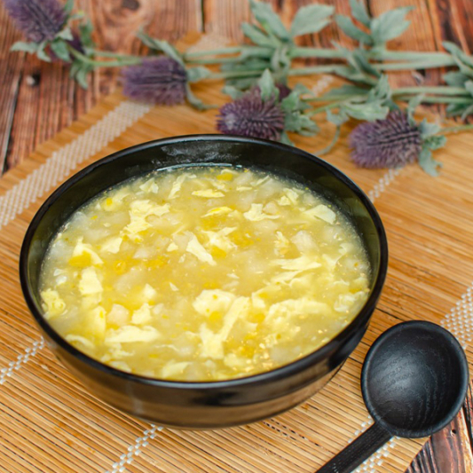Cream of Corn & Fish Maw Soup 粟米鱼肚羹