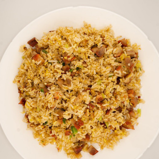 BBQ Pork Fried Rice 叉烧炒饭