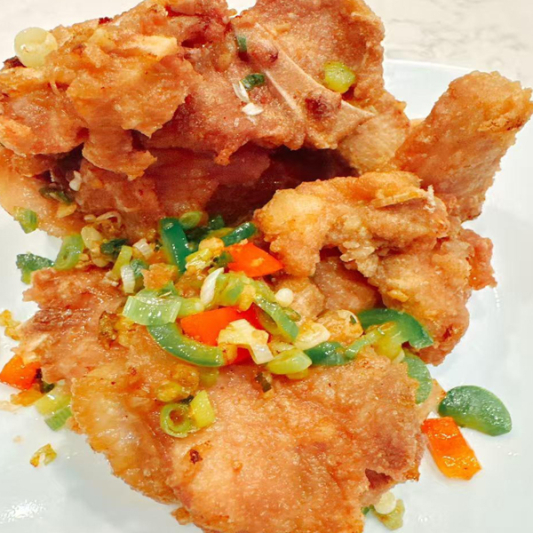 Salt & Pepper Pork Chop 椒盐猪扒