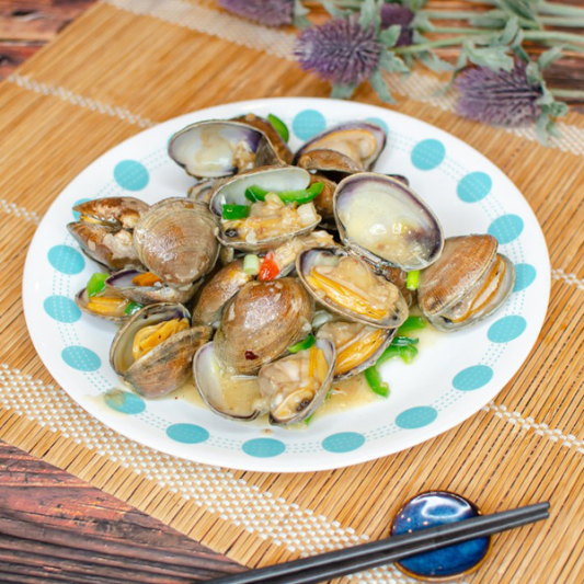 Manilla Clams with XO Sauce XO酱花蚬