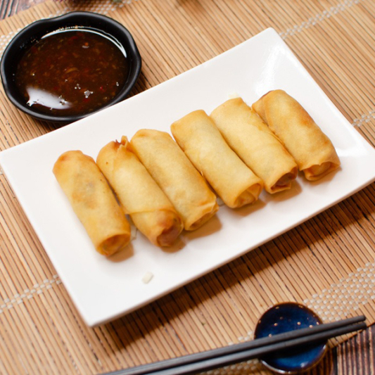 Vegetarian Spring Rolls (6 pcs) 炸素小春卷