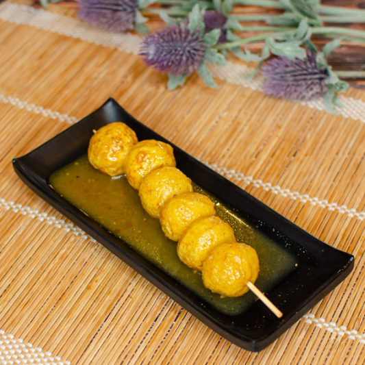 Hong Kong Style Curry Fish Balls (6 Balls) 港式咖哩鱼蛋