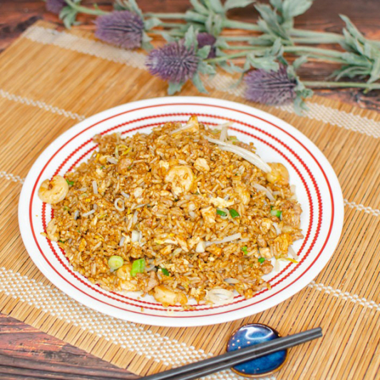Combination Fried Rice 鸡牛虾炒饭