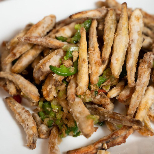 Crispy Smelt 椒鹽鱈魚