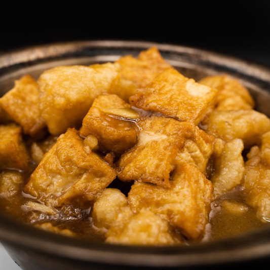 Fish Fillet and Fried Tofu 豆腐鱼腩煲
