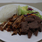 Chicken & Beef Teriyaki Combo