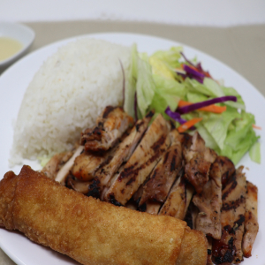 Chicken Teriyaki & Egg Roll Combo