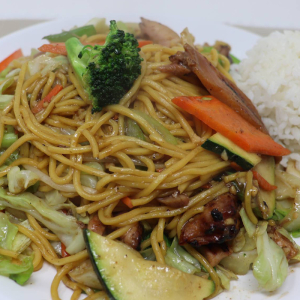 Chicken Yakisoba