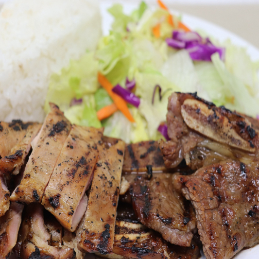 Chicken Teriyaki & Beef Ribs Combo
