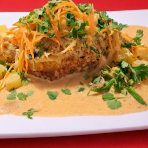 F4. Whole Crispy Red Snapper