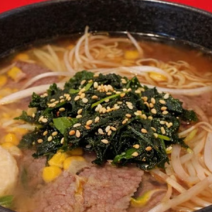 Pork & Egg Miso Ramen (Japanese)
