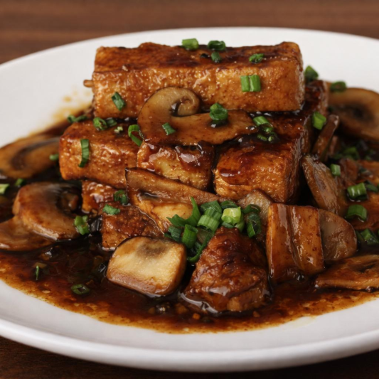 Tofu Steak Mushroom
