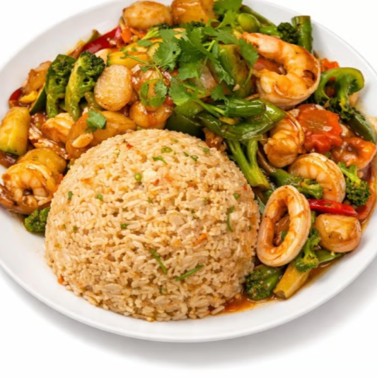 D5. Pineapple Fried Rice