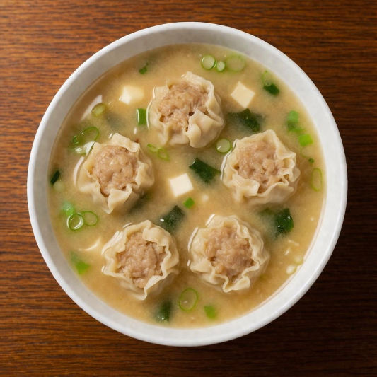 Shumai Miso Soup (Japanese)