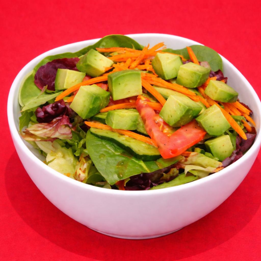 Mixed Green Salad with Avocado