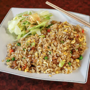 Combo (Chicken, Beef, and Pork) Fried Rice (Lunch Special)