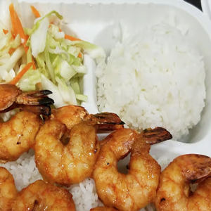 Prawn Kebab Teriyaki