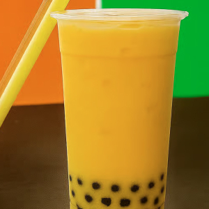 Passion Fruit Bubble Tea