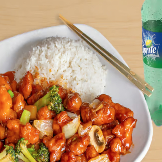 Chinese Wok + Drink Special (Combination)