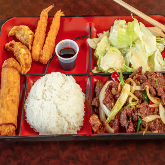Mongolian Beef Bento
