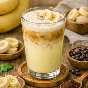Korean-Style Banana Latte 韓國香蕉奶咖啡