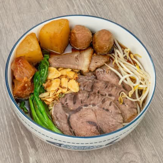 Signature AAA Beef Brisket & Fatty Beef with Noodle Soup