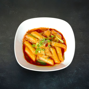 Tteok-Bokki (Korean Spicy Rice Cakes)